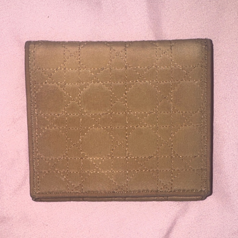 Authentic Christian Dior Quilted Wallet